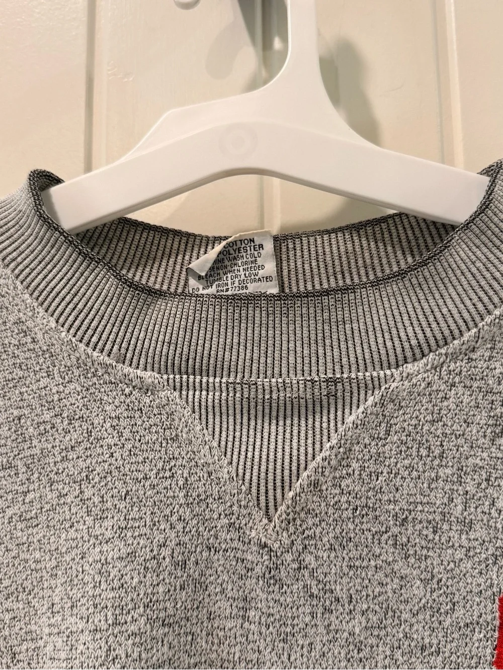 Dynasty OU Sooners Sweatshirt Men’s Large Gray Pullover Crewneck Sweater